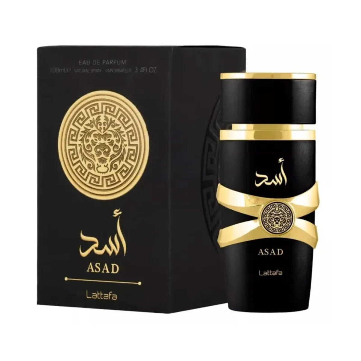 Asad Lattafa Eau de Parfum - Perfume Masculino 100ml