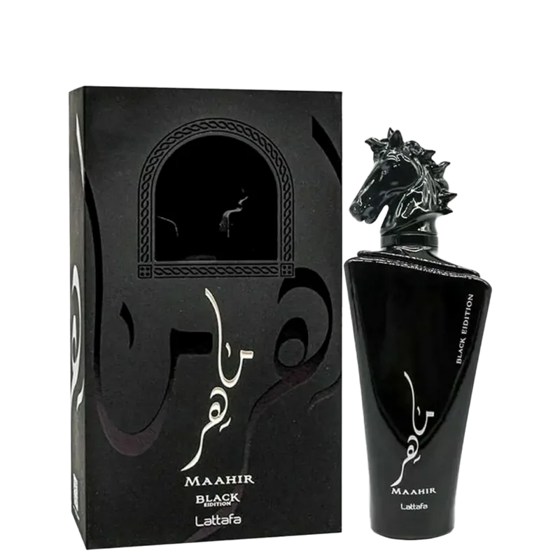 Maahir Black Edition Lattafa Perfumes Eau de Parfum 100ml